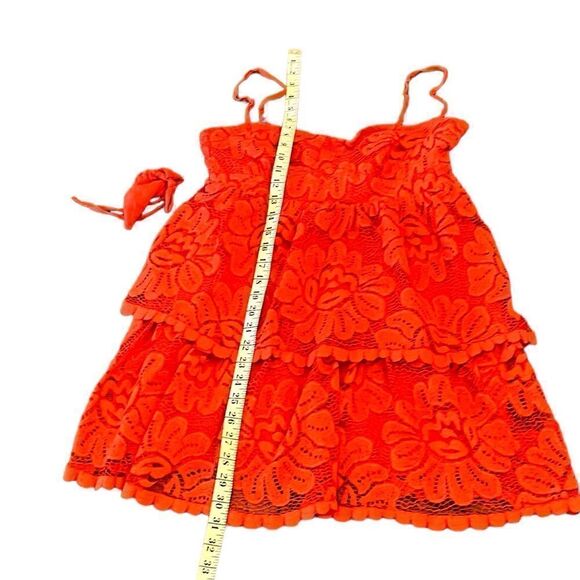 Maeve Anthropologie Strapless Lace Mini Dress, Size L, NWT - Picture 10 of 13